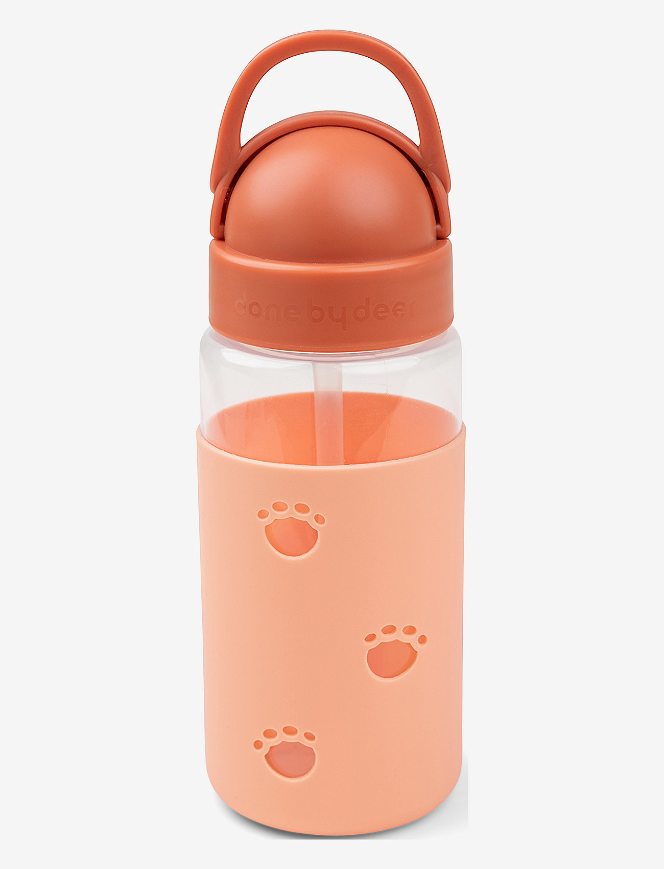 Done by Deer - Easy-grip straw bottle Elphee Papaya - papaya - 2