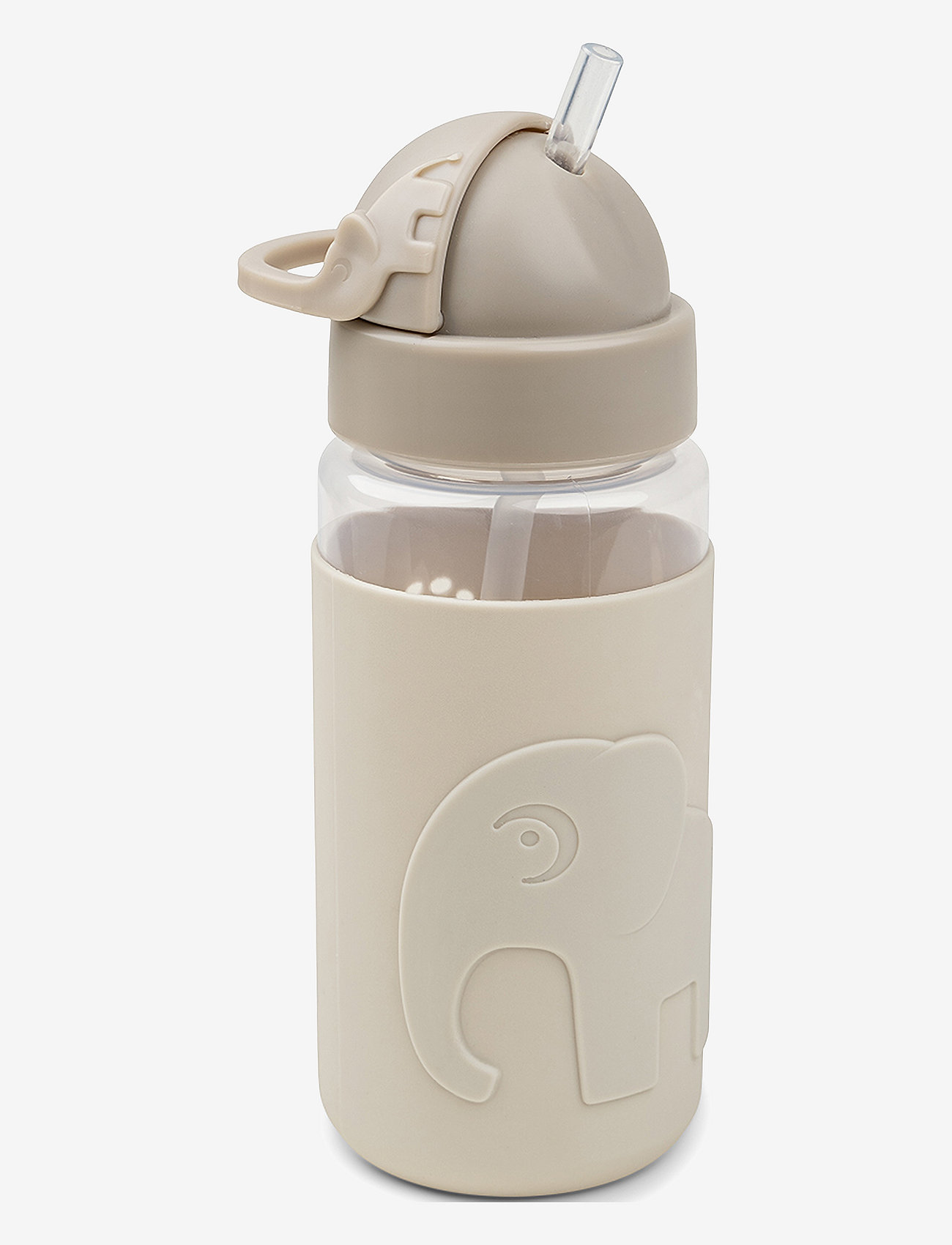 Done by Deer - Easy-grip straw bottle Elphee Sand - nappflaskor - sand - 1