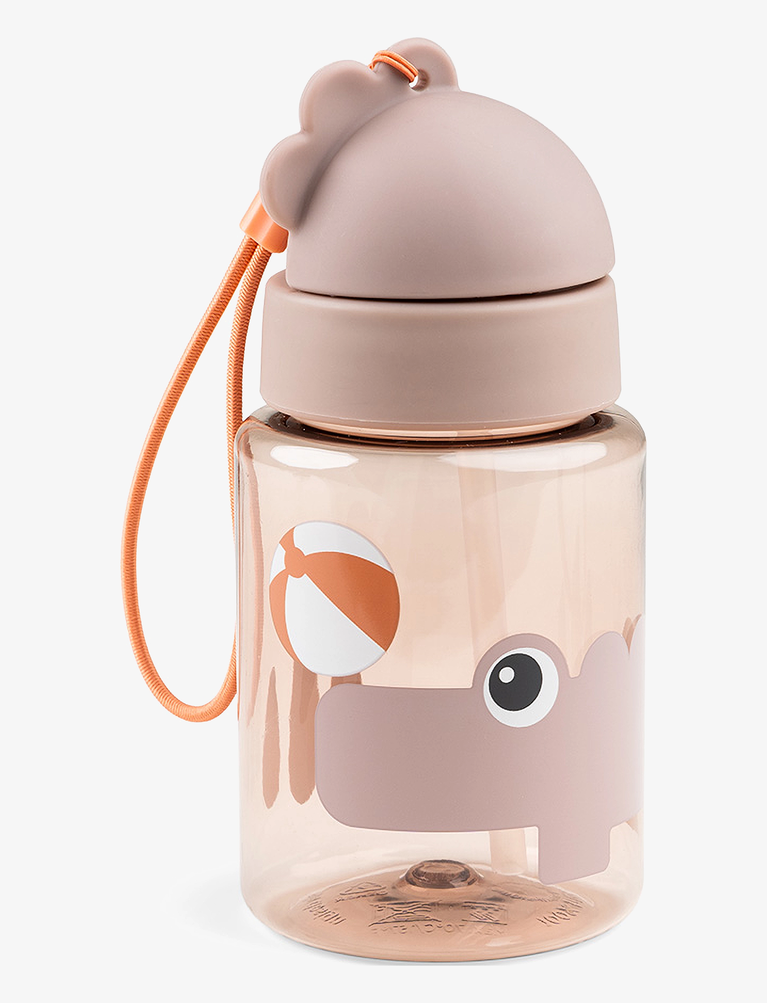 Done by Deer Straw Bottle Playground Powder 280 Ml, One Size, Home, Rosa - Meal Time, Kinder