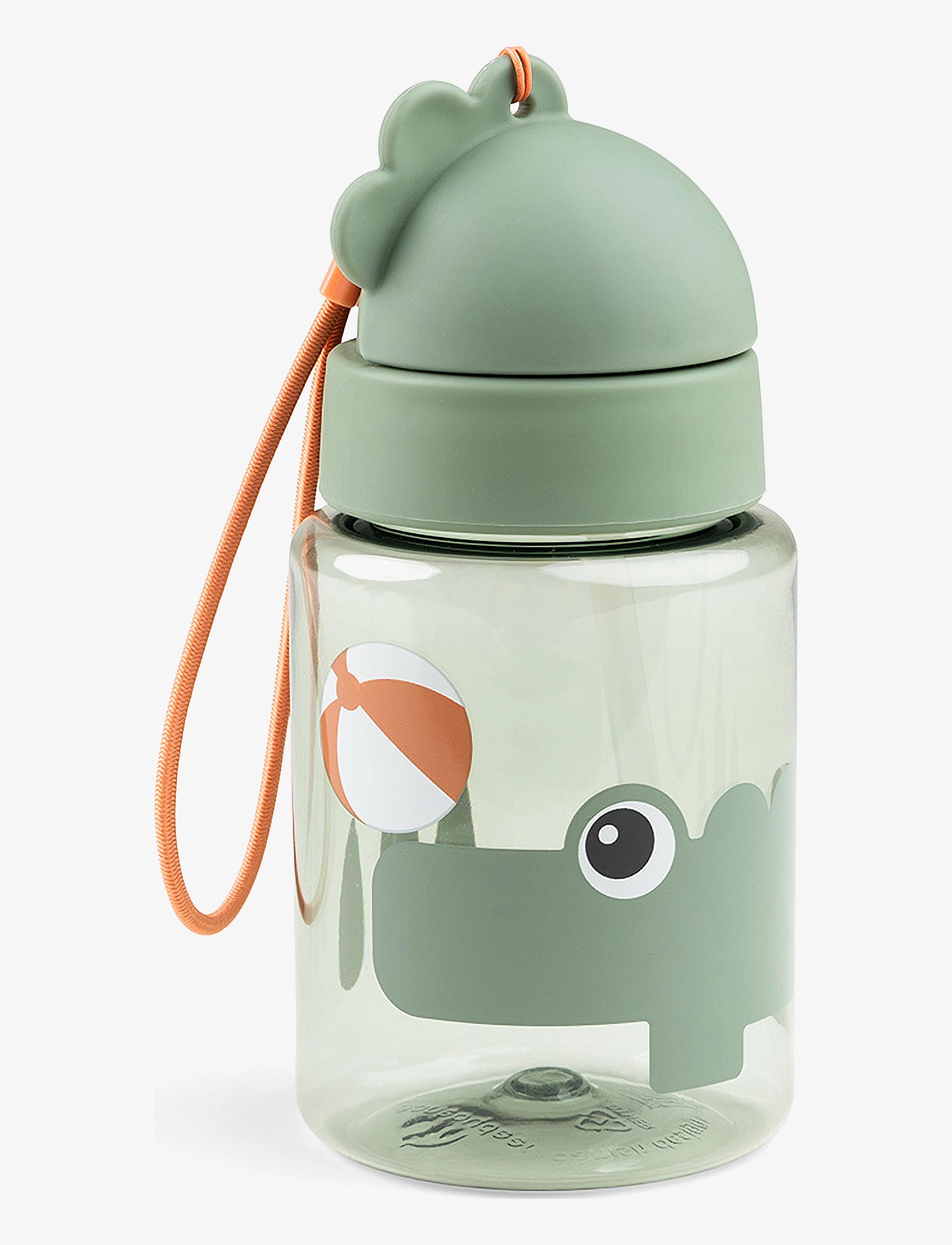 Done by Deer Straw Bottle Playground Green 280 Ml, One Size, Home, Grün - Meal Time, Kinder