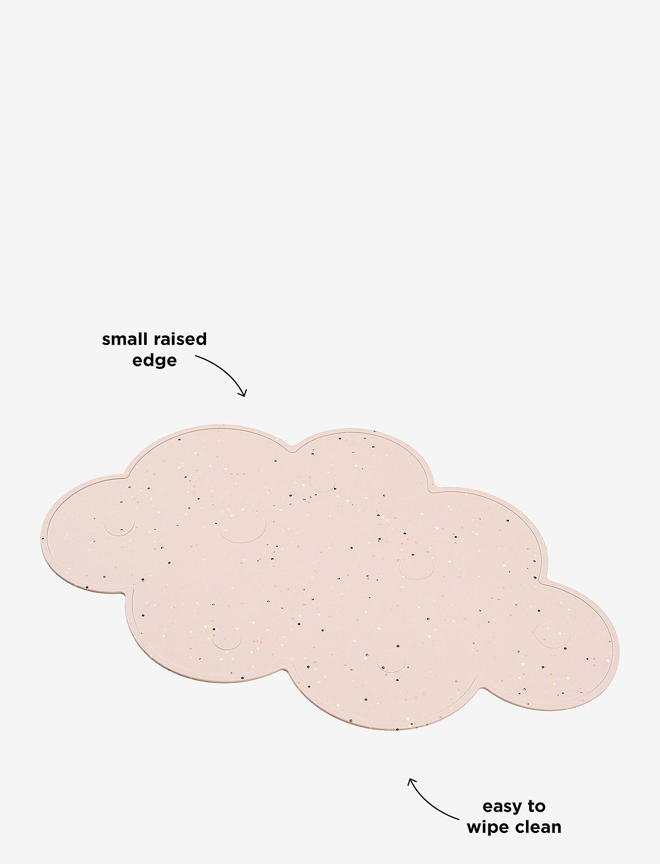 Done by Deer - Silicone placemat Confetti Powder - füttern - powder - 3