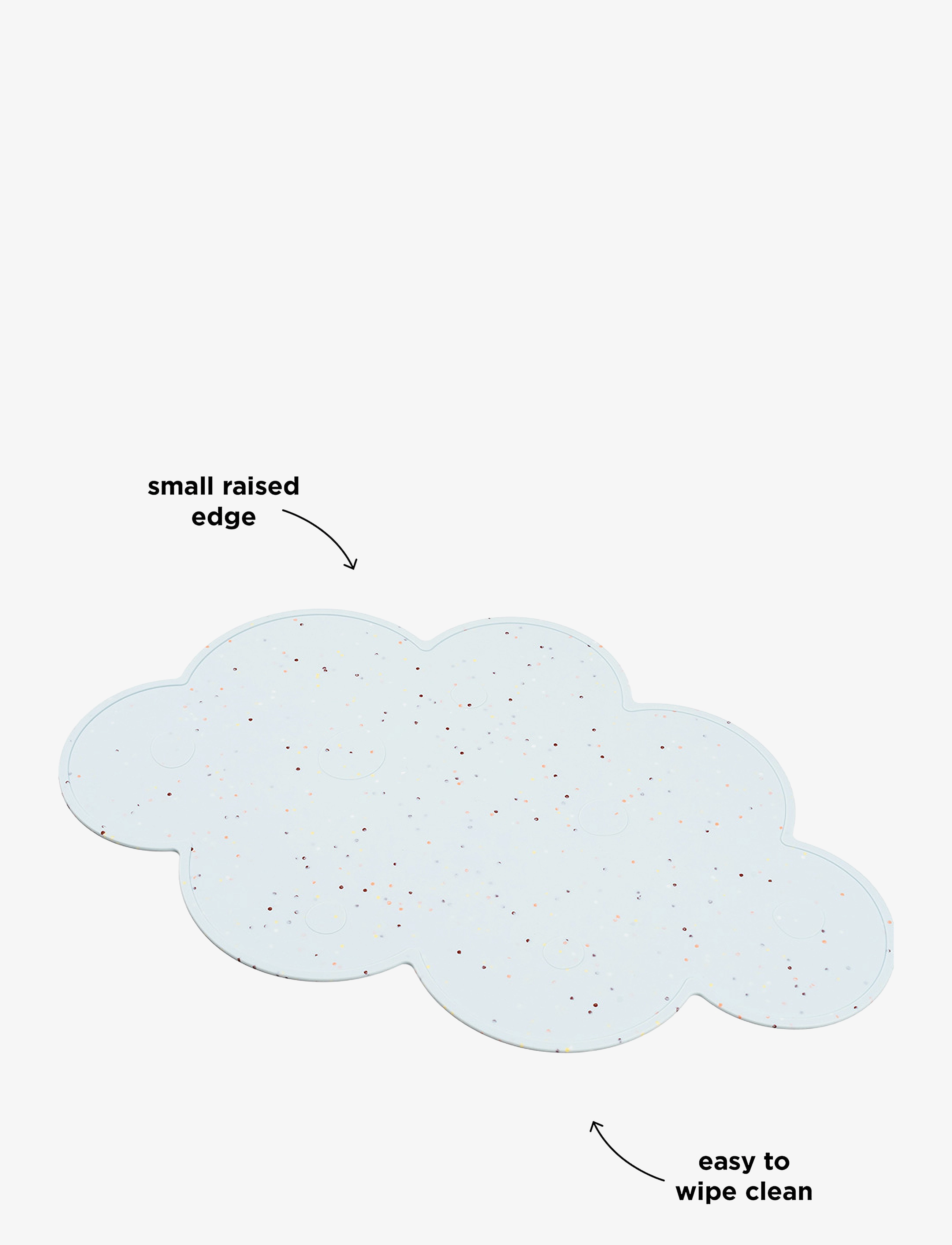 Done by Deer - Silicone placemat Confetti Blue - maitinimui - blue - 3