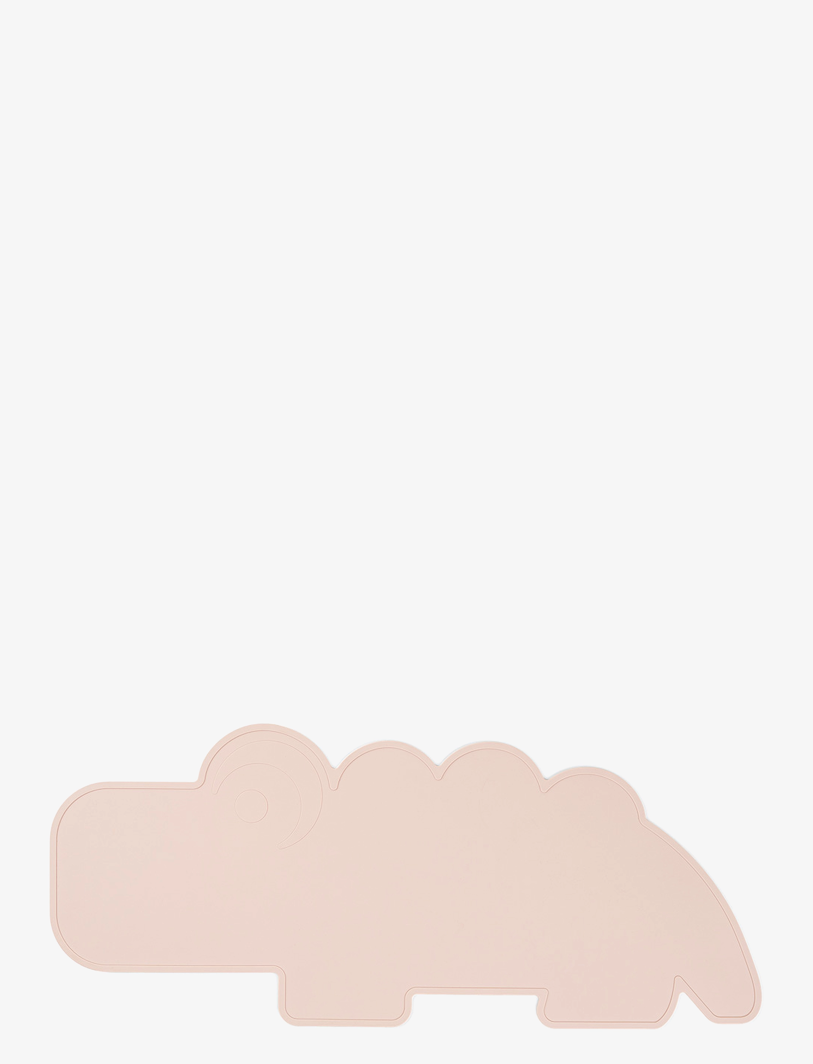 Done by Deer Silicone placemat Croco Powder - 4 for 3 - POWDER / pink/rose