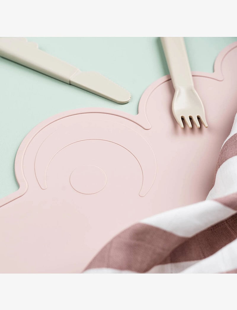 Done by Deer - Silicone placemat Croco Powder - mata - powder - 5