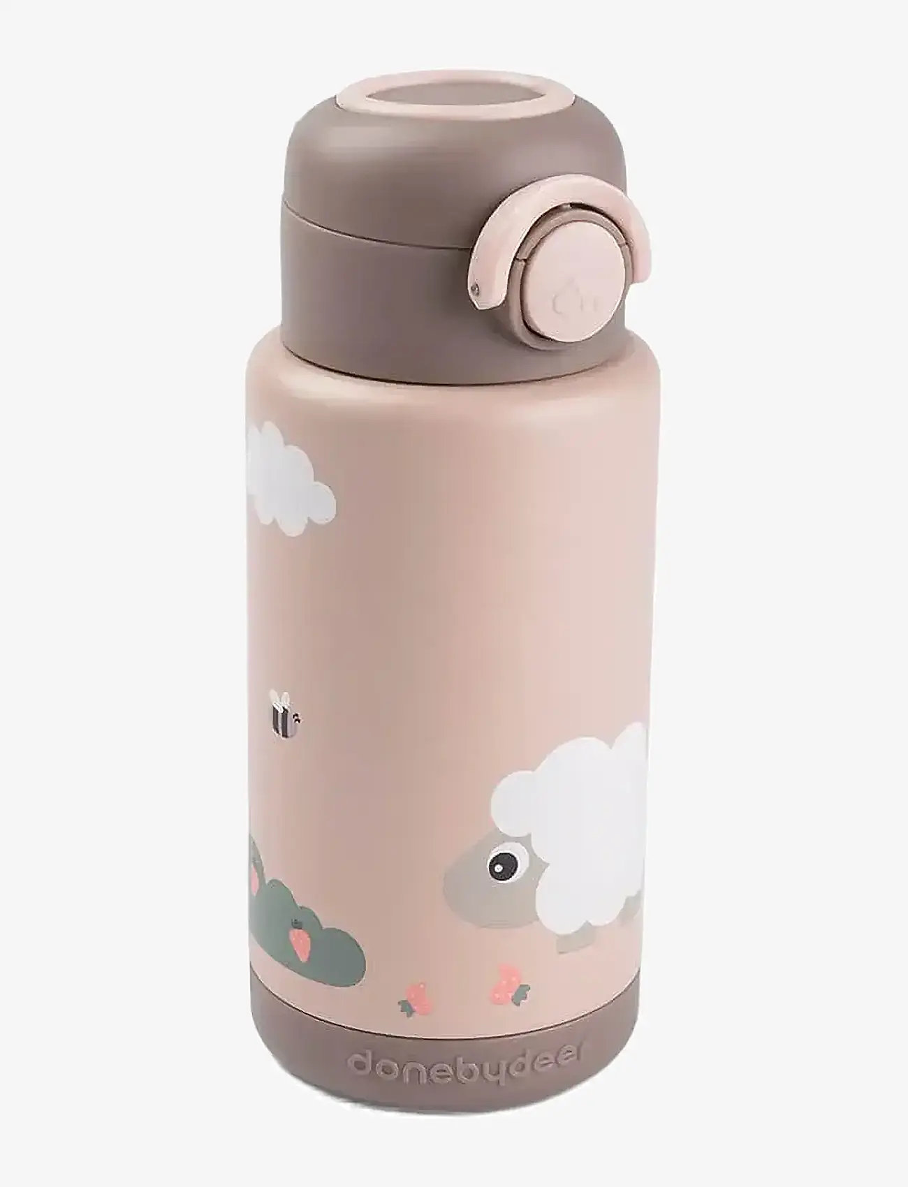 Done by Deer - Insulated bottle Tiny farm Powder 340 ml - veepudelid - powder - 1