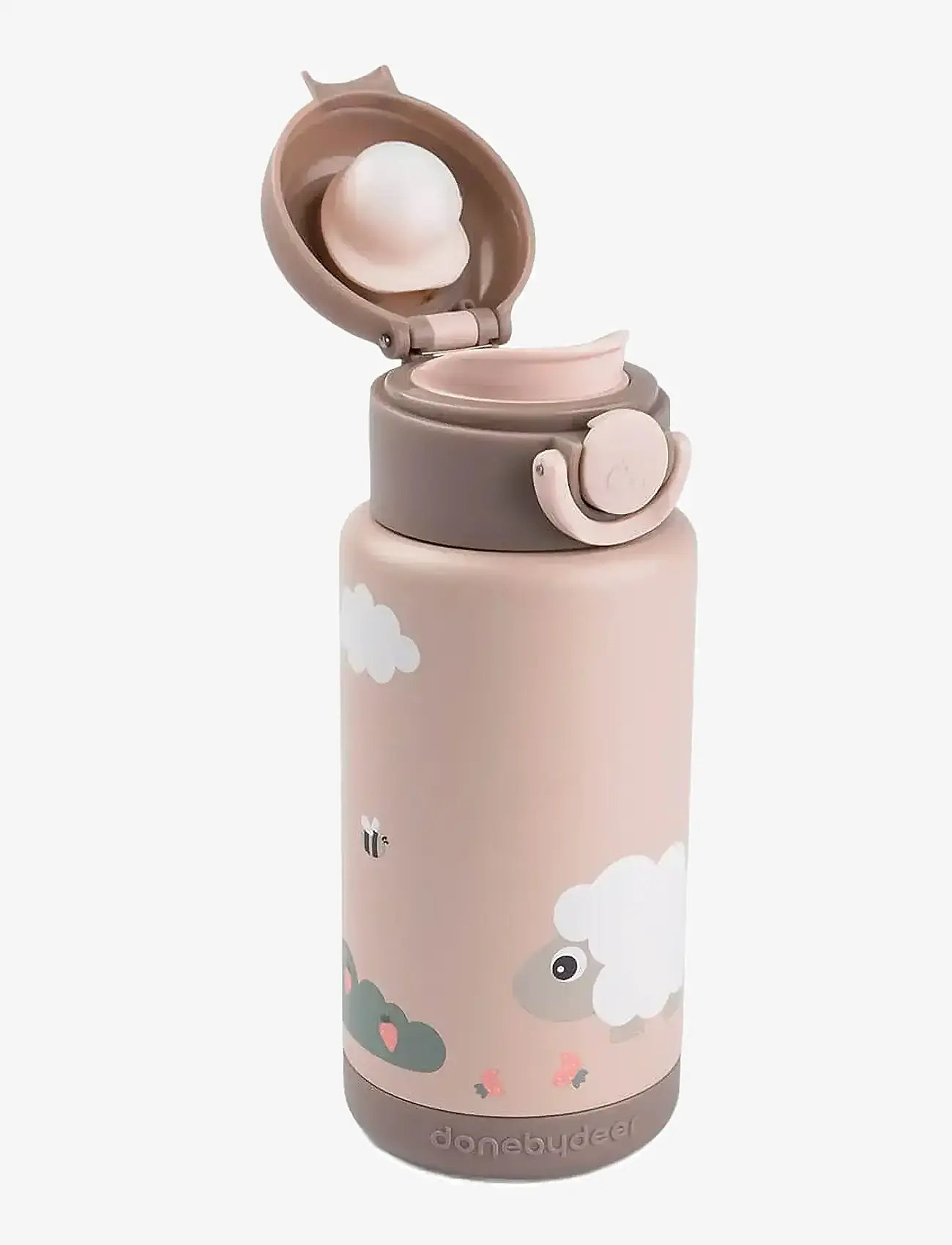 Done by Deer - Insulated bottle Tiny farm Powder 340 ml - veepudelid - powder - 2