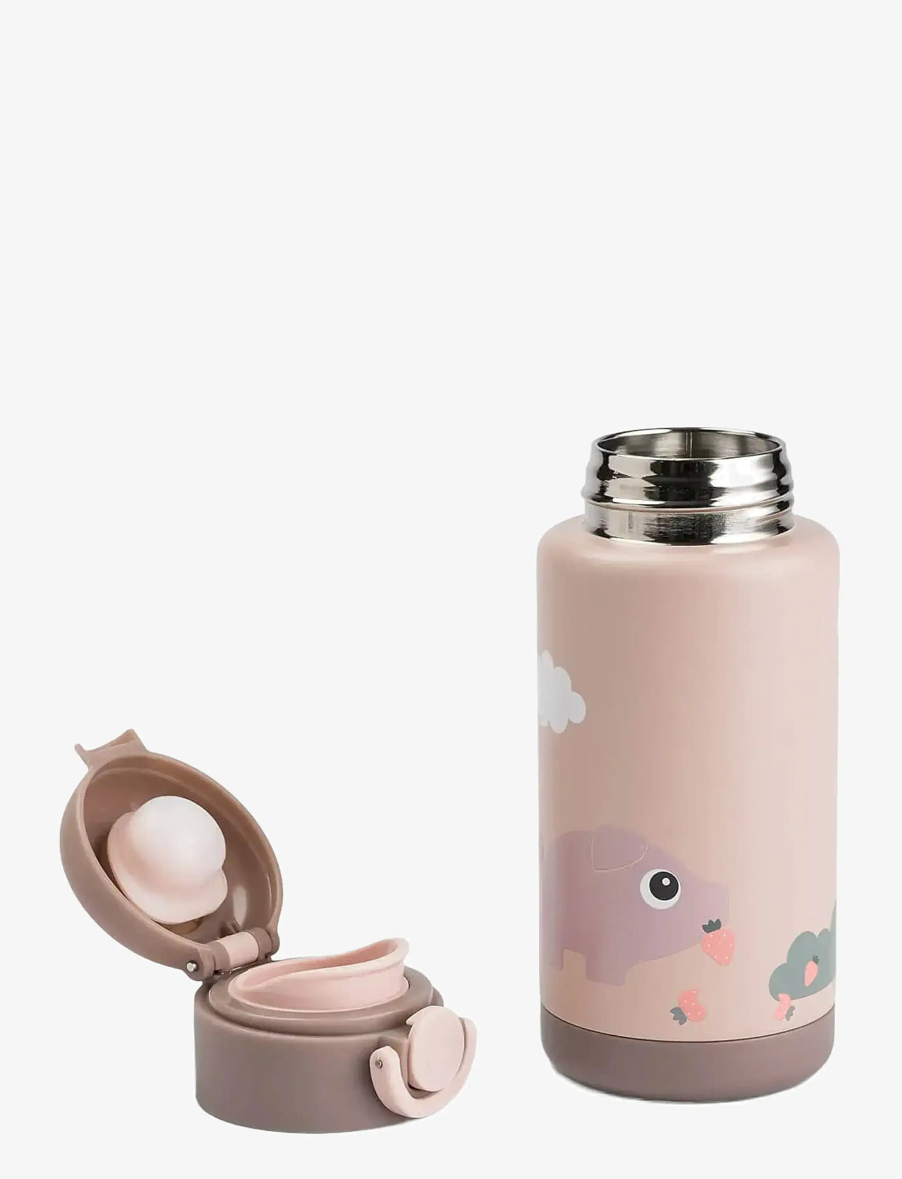Done by Deer - Insulated bottle Tiny farm Powder 340 ml - veepudelid - powder - 3