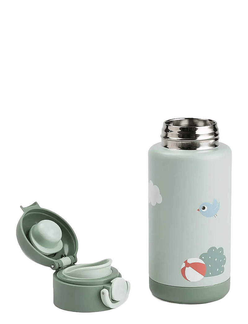 Done by Deer - Insulated bottle Playground Green 340 ml - termosai - green - 3
