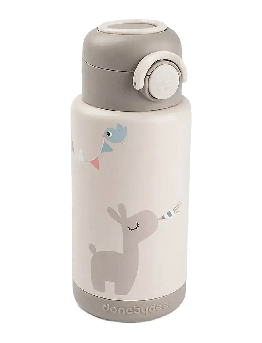 Done by Deer - Insulated bottle Celebration Sand 340 ml - termosar - sand - 1