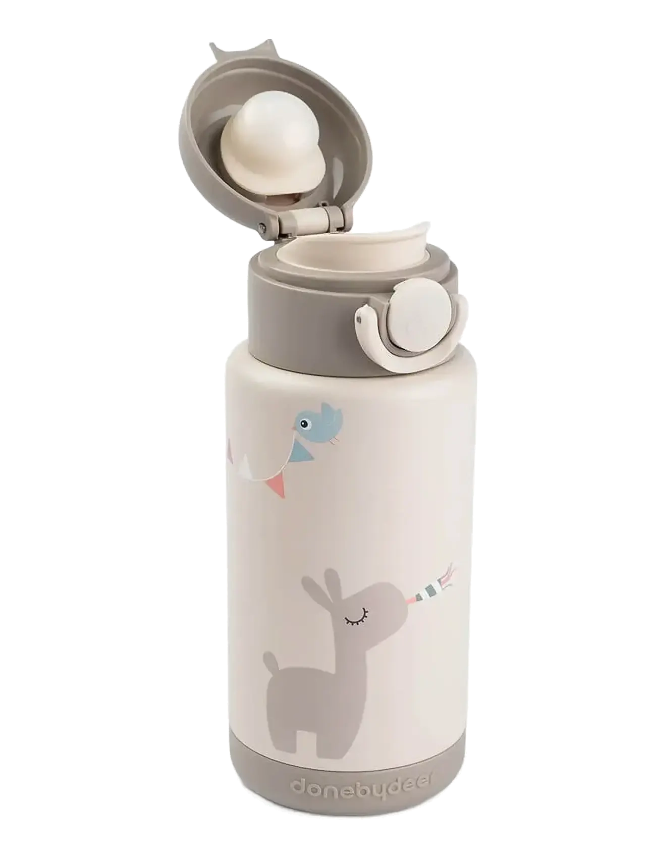 Done by Deer - Insulated bottle Celebration Sand 340 ml - termosar - sand - 2