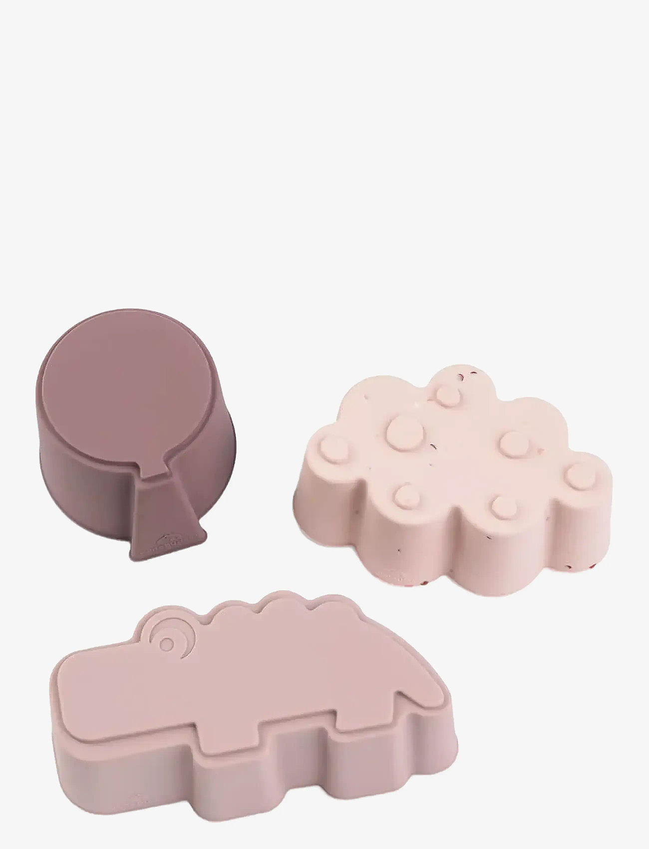Done by Deer - Silicone shapes 3 pcs Happy clouds Powder - madkasser - powder - 1
