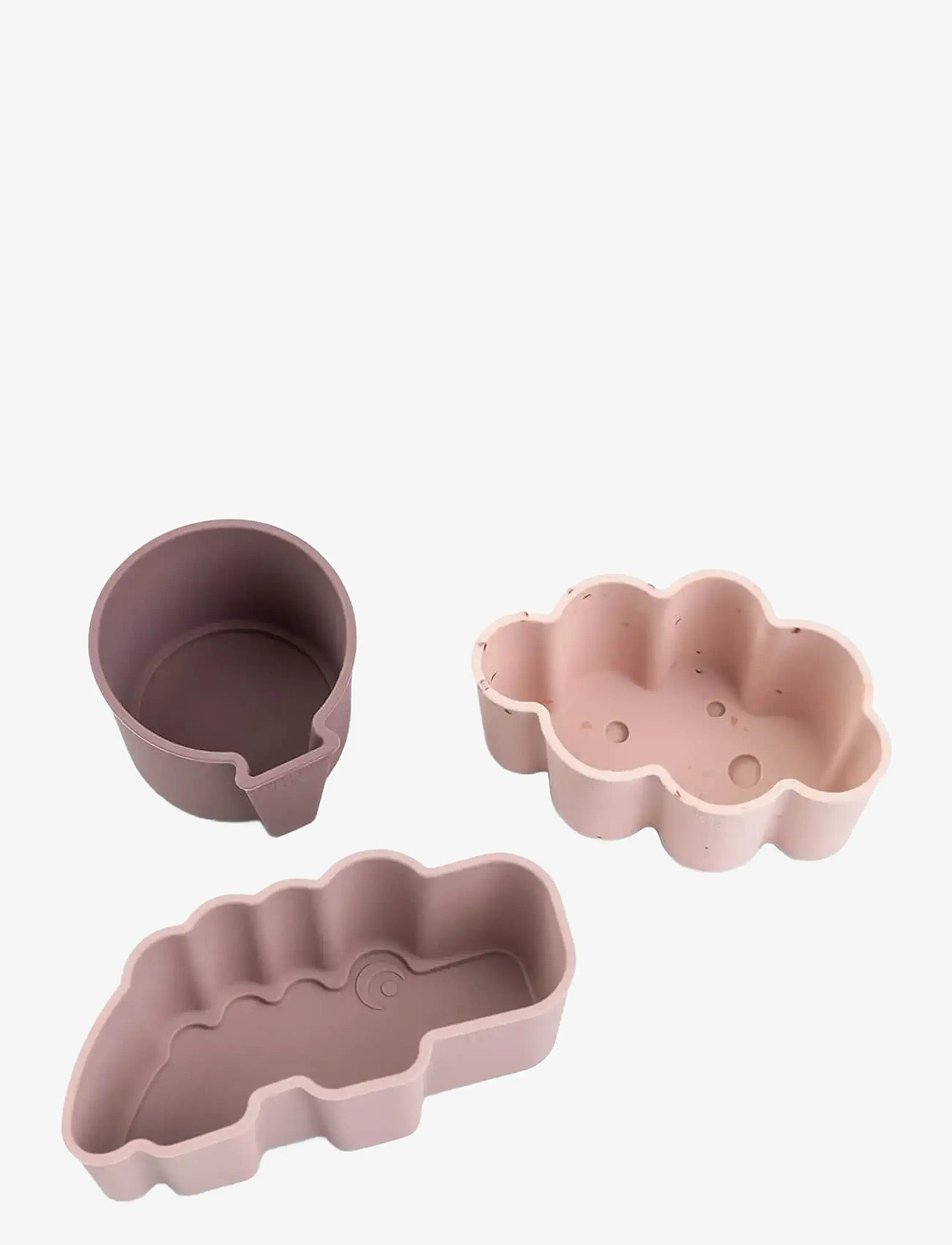 Done by Deer - Silicone shapes 3 pcs Happy clouds Powder - madkasser - powder - 2