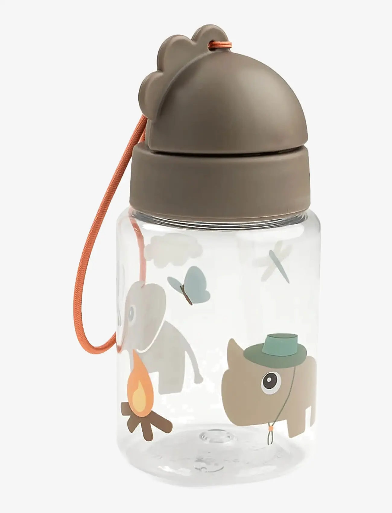 Done by Deer - Straw bottle Tiny trails Sand 280 ml - sippy cups - sand - 2