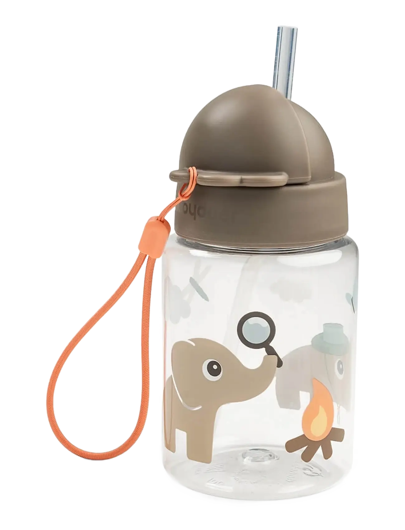 Done by Deer - Straw bottle Tiny trails Sand 280 ml - sippy cups - sand - 3