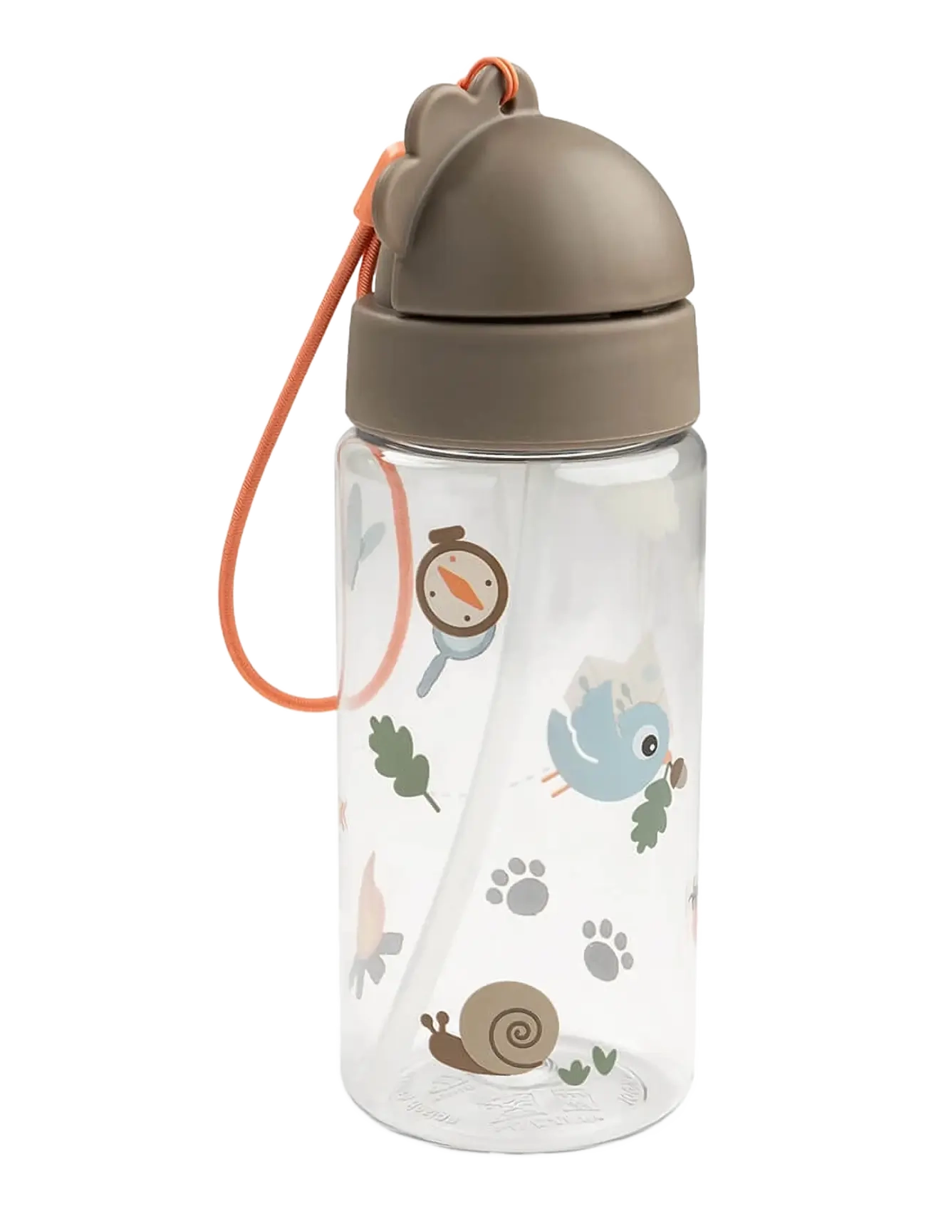 Done by Deer - Straw bottle Tiny trails Sand 350 ml - drinkbekers - sand - 2