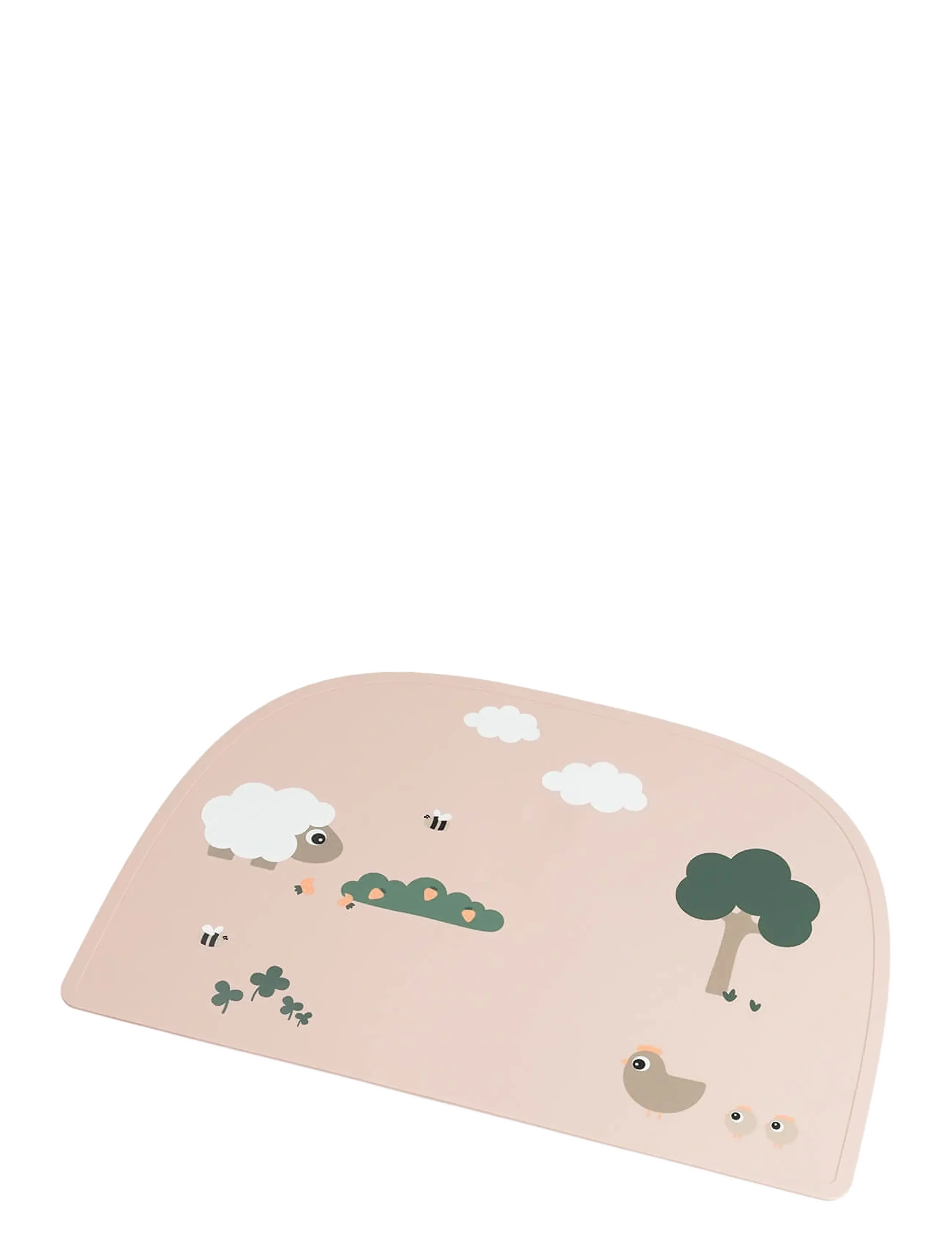 Done by Deer - Silicone placemat Tiny farm Powder - füttern - powder - 1