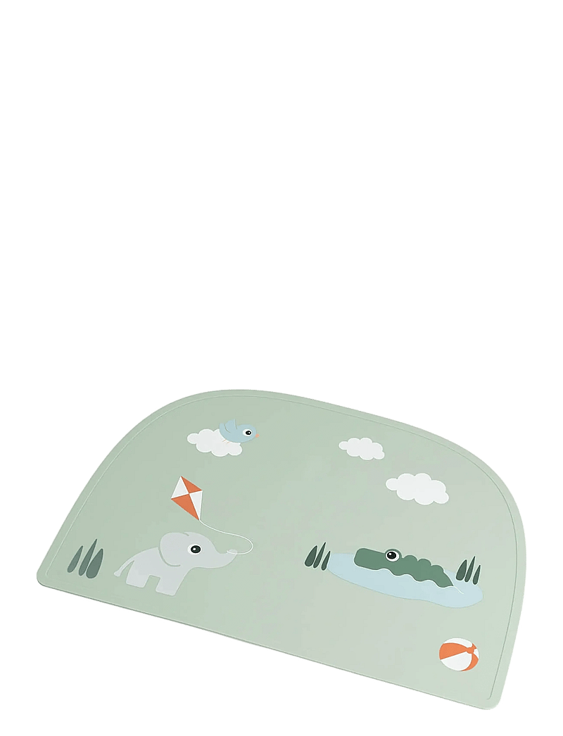 Done by Deer - Silicone placemat Playground Green - füttern - green - 1