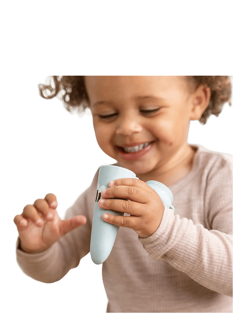 Done by Deer - Silicone ice pops 3-pack Dotti Blue - matpåsar - blue - 3
