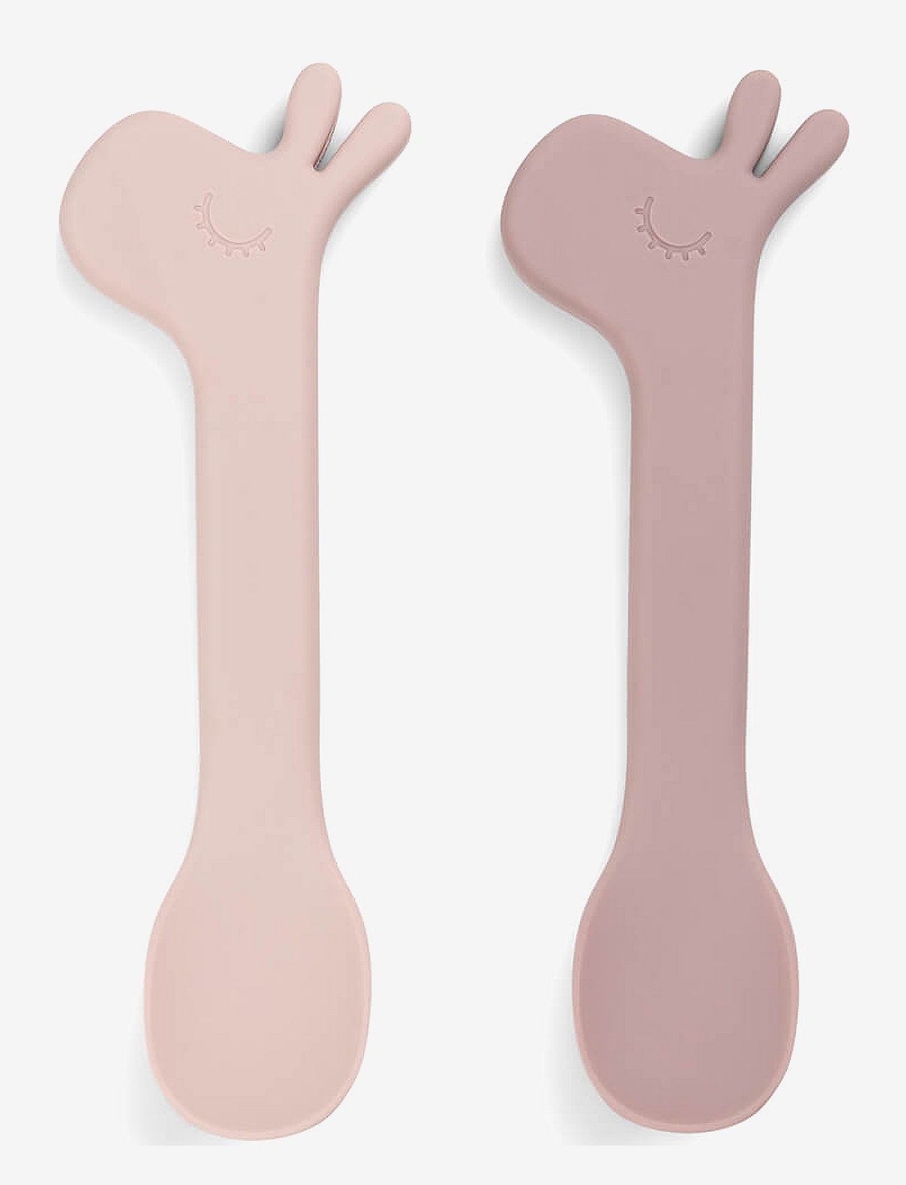 Done by Deer - Silicone spoon 2-pack Lalee Powder - essgeschirr - powder - 0