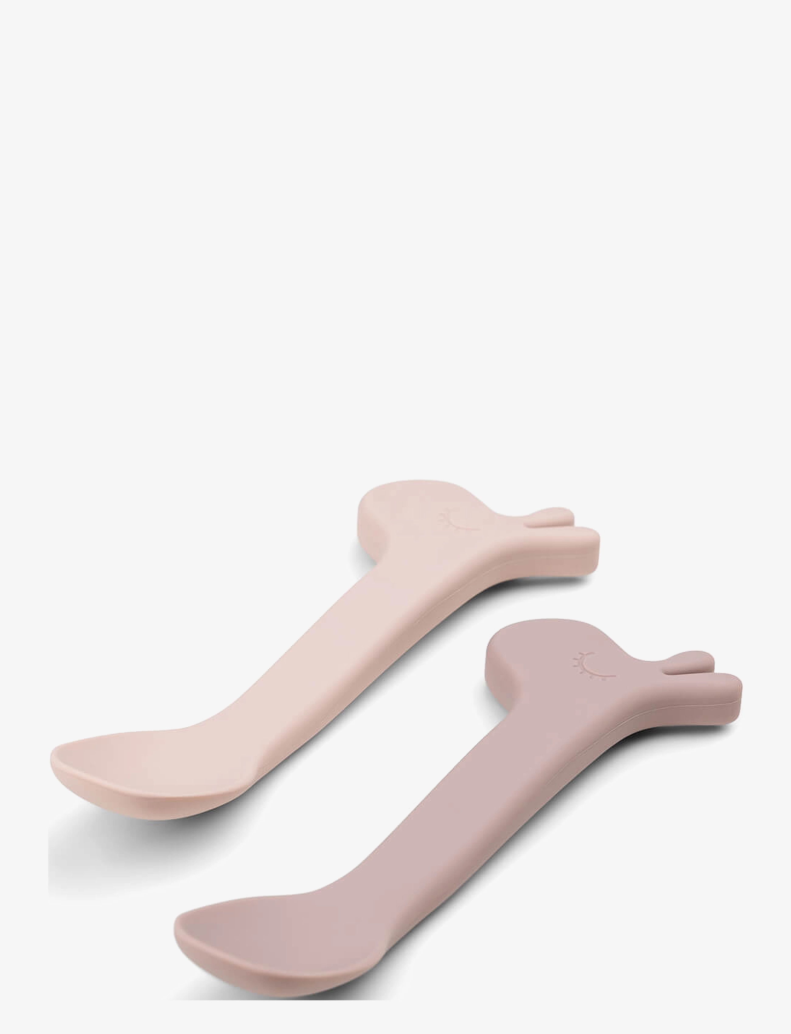 Done by Deer - Silicone spoon 2-pack Lalee Powder - dinner sets - powder - 1