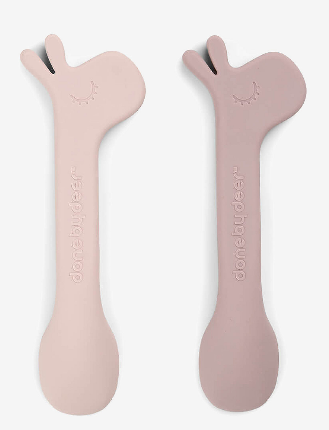 Done by Deer - Silicone spoon 2-pack Lalee Powder - essgeschirr - powder - 2