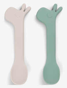 Silicone spoon 2-pack Lalee Green, Done by Deer