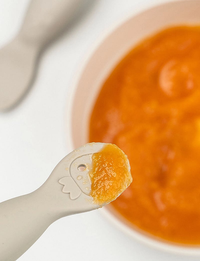 Done by Deer - Learning spoon set Tiny farm Sand - besteck - sand - 4