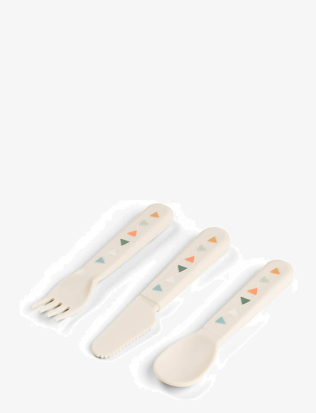 Done by Deer - Foodie cutlery set Celebration Sand - bestick - sand - 2