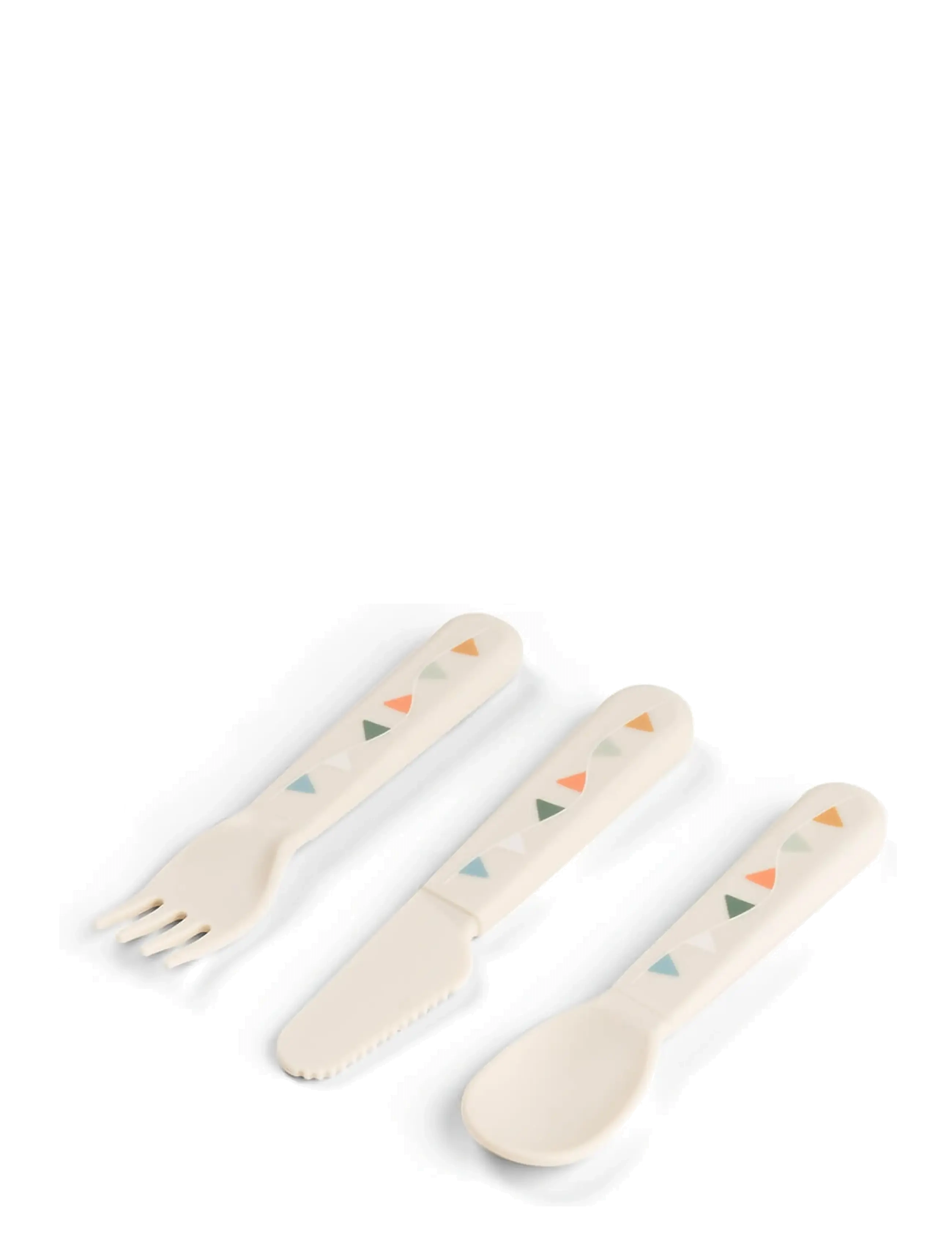 Done by Deer - Foodie cutlery set Celebration Sand - bestik - sand - 2
