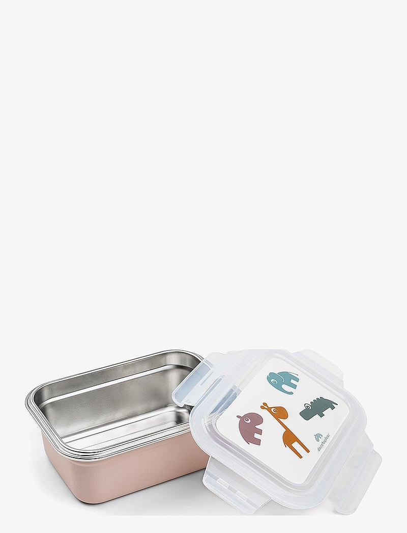 Done by Deer - Metal lunch box Deer friends Powder - powder - 2