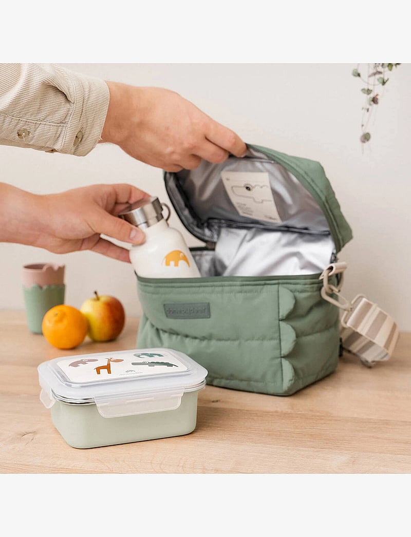 Done by Deer - Metal lunch box Deer friends Green - green - 4