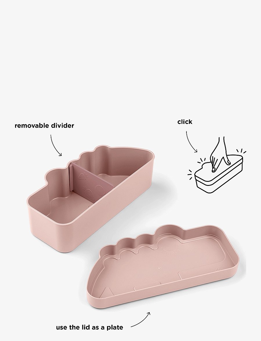 Done by Deer - Kiddish lunch box Croco Powder - matlådor - powder - 3