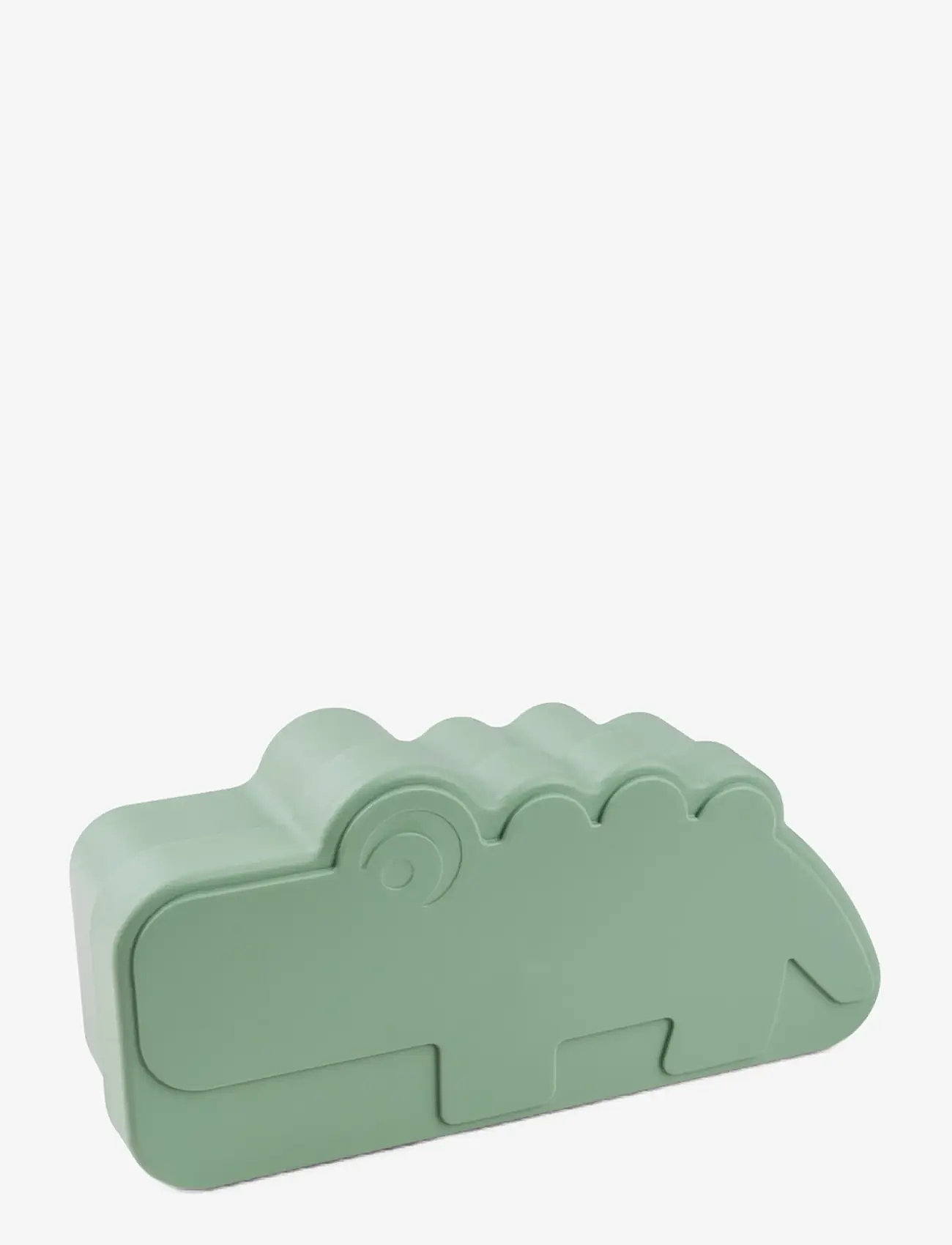 Done by Deer - Kiddish lunch box Croco Green - lunchlådor - green - 1