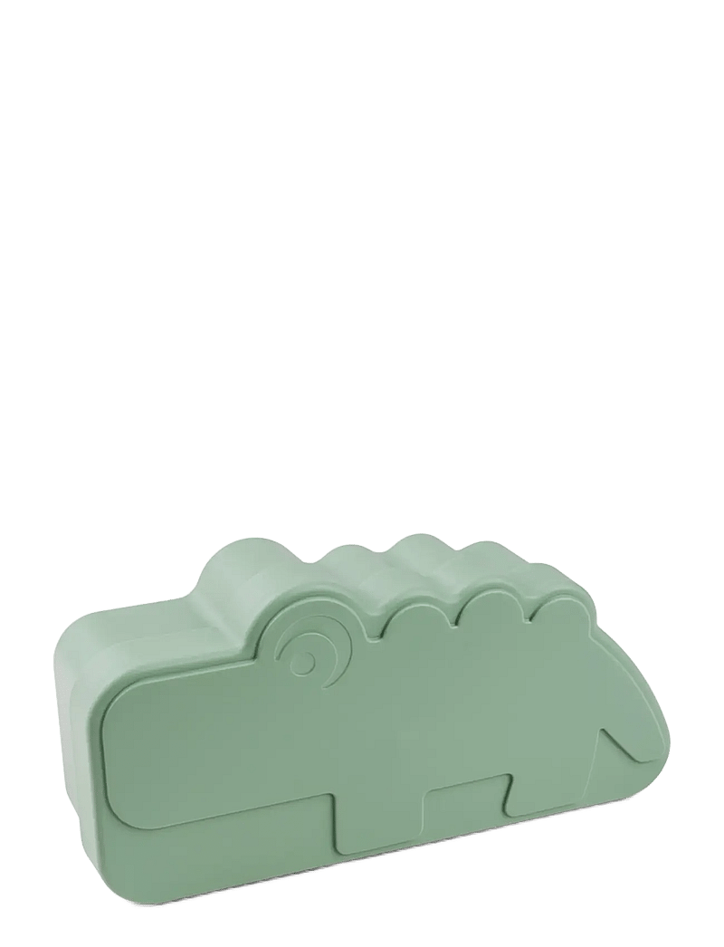 Done by Deer - Kiddish lunch box Croco Green - lunchlådor - green - 1