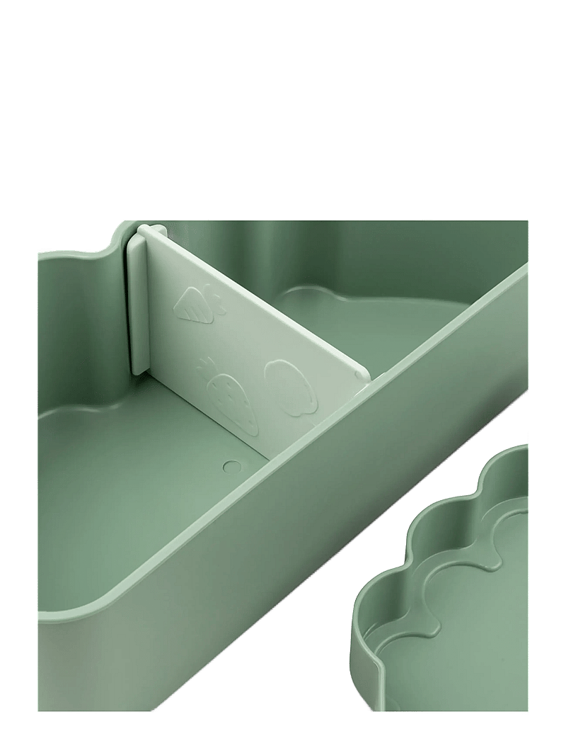 Done by Deer - Kiddish lunch box Croco Green - lunchlådor - green - 3