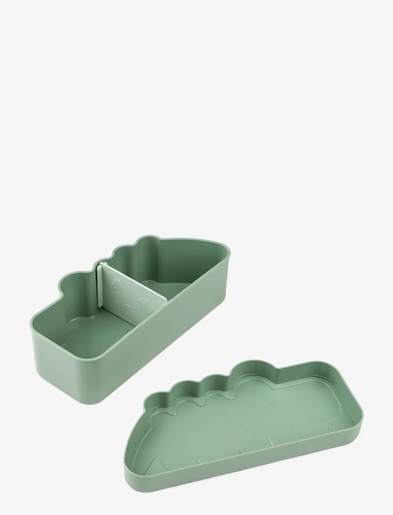 Done by Deer - Kiddish lunch box Croco Green - lunchlådor - green - 4