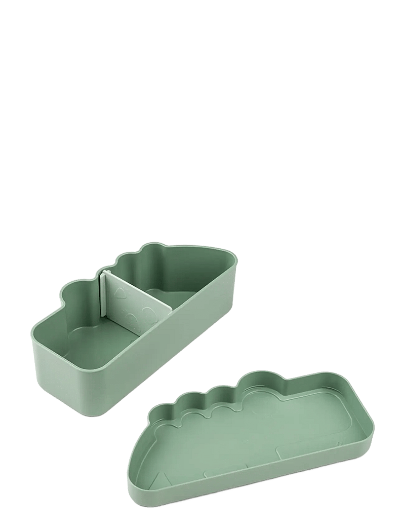 Done by Deer - Kiddish lunch box Croco Green - lunchlådor - green - 4