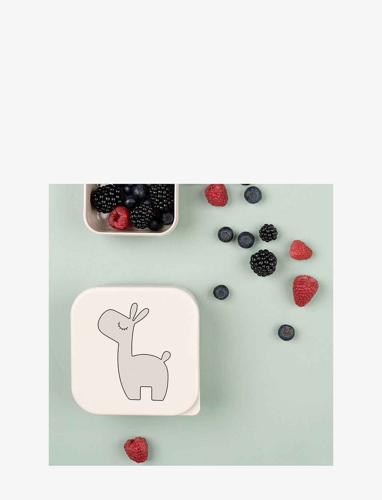 Done by Deer - Snack box set 3 pcs Lalee Sand mix - opbevaringsbøtter til babymad - sand mix - 3