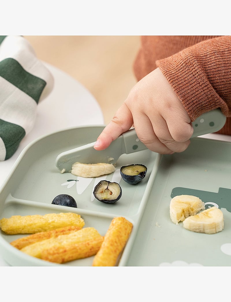 Done by Deer - Foodie cutlery set Happy dots Green - essgeschirr - green - 5