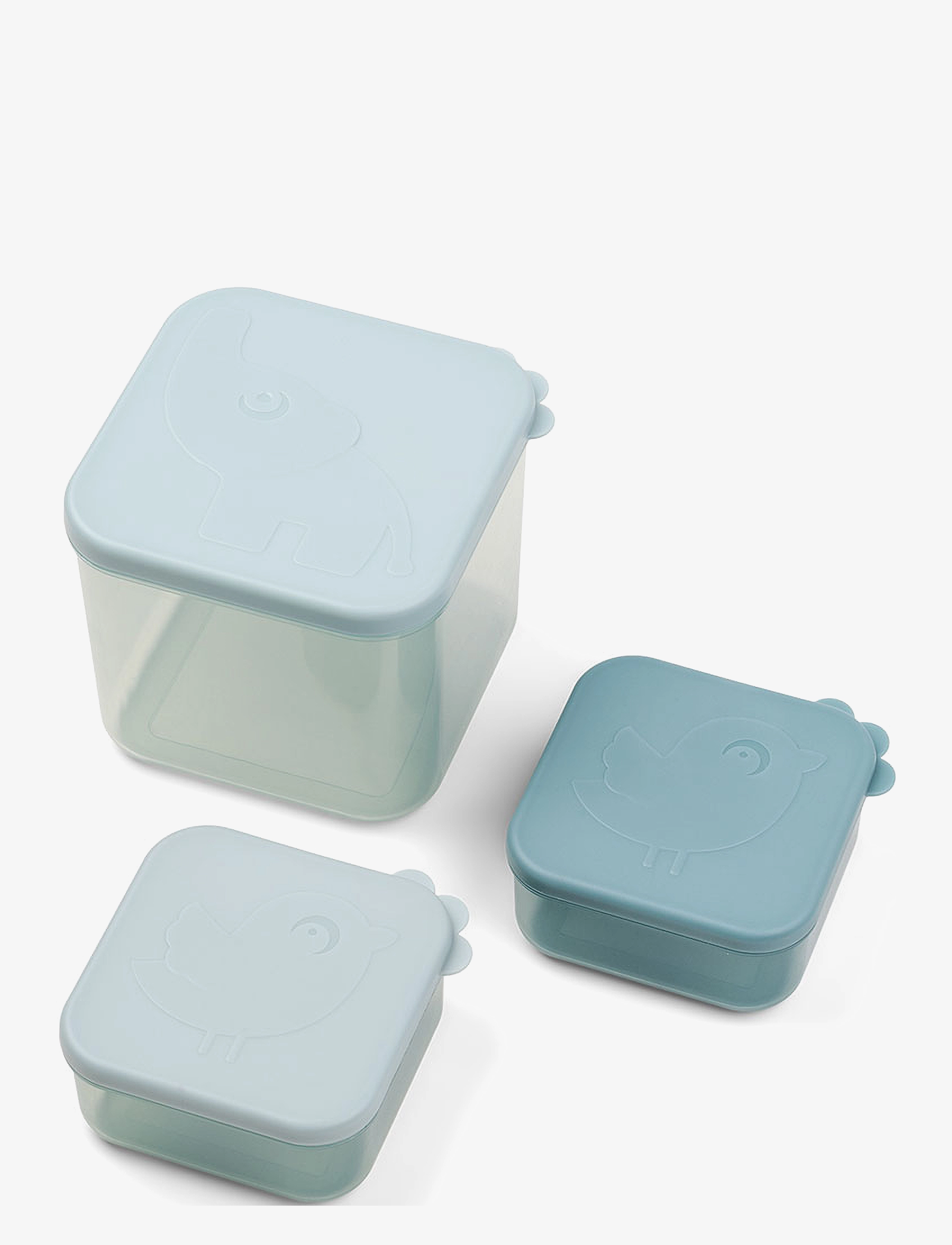 Done by Deer Food Storage Container Set M Elphee Blue, One Size, Kitchen Storage, Blau - Boxes & Containers, Kinder