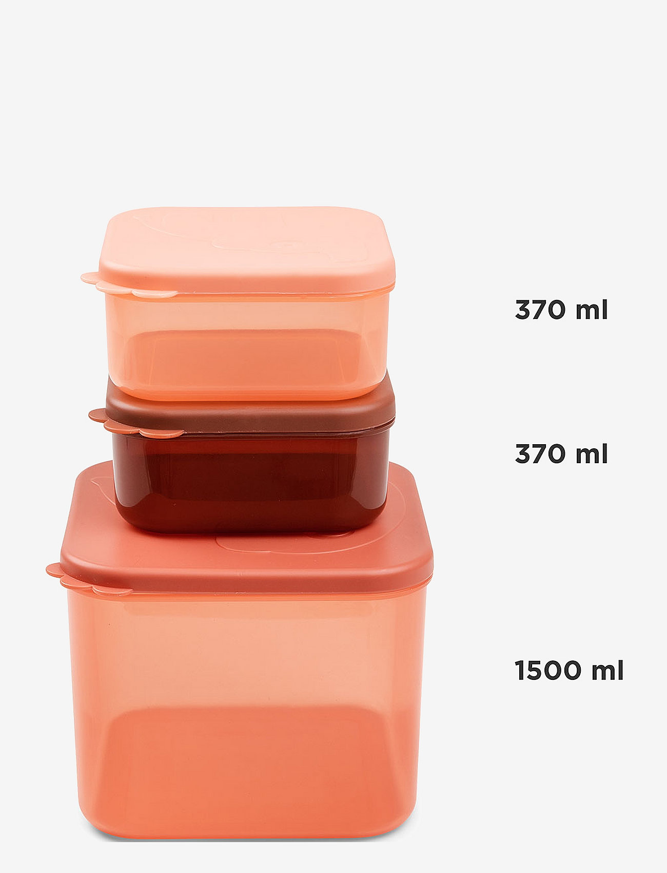 Done by Deer - Food storage container set L Elphee Papaya - papaya - 1