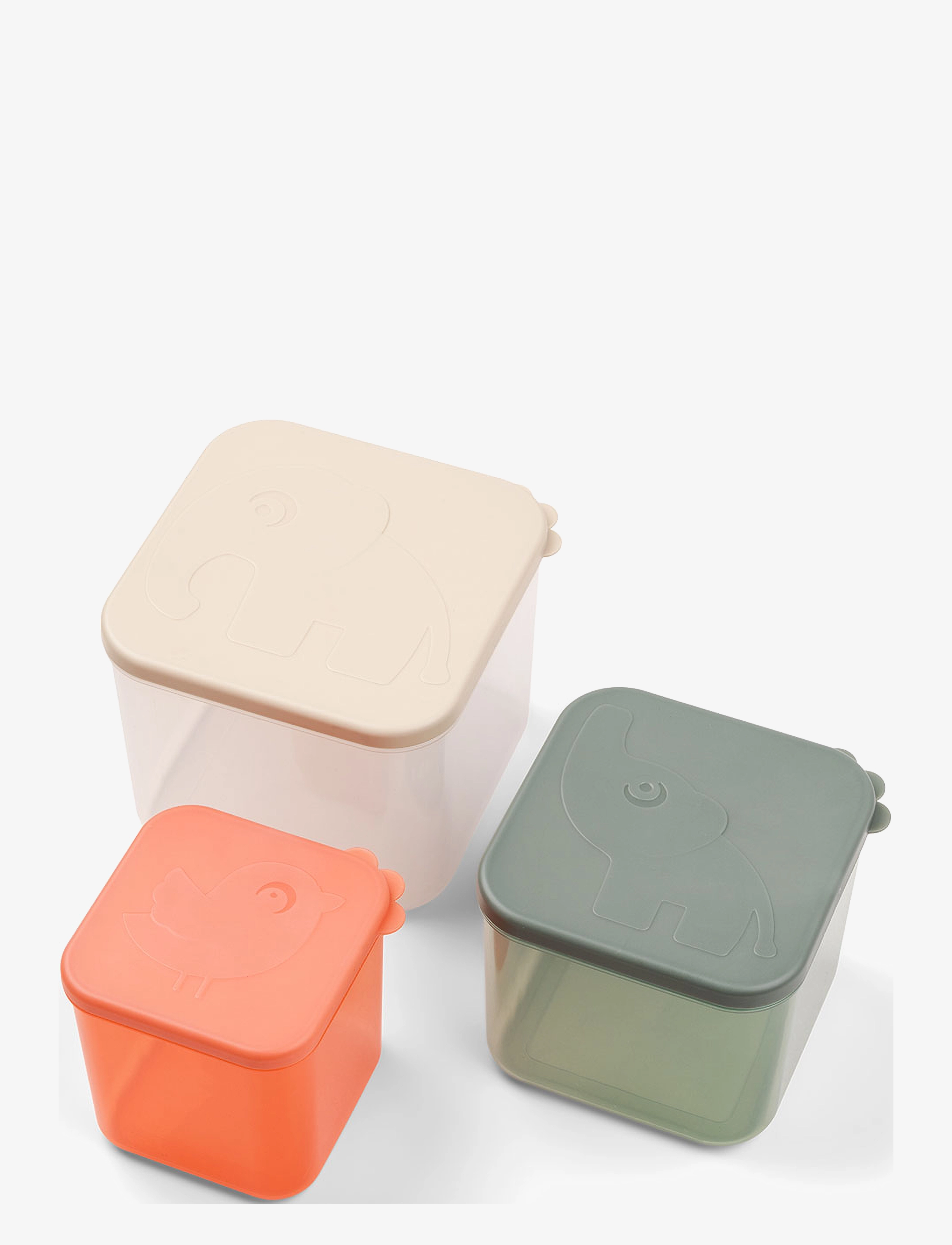Done by Deer Food Storage Container Set L Elphee Colour Mix, One Size, Multi/patterned, Måltidstid > Madkasser, Børn