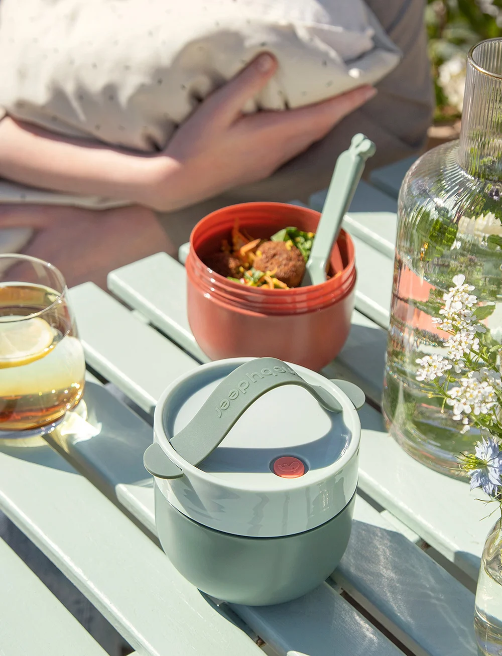 Done by Deer - To go lunch bowl Sand - beebitoidu anumad - sand - 2