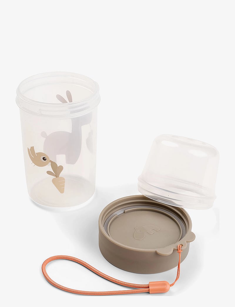 Done by Deer - To go 2-way snack container L Lalee Sand - behälter für babynahrung - sand - 2