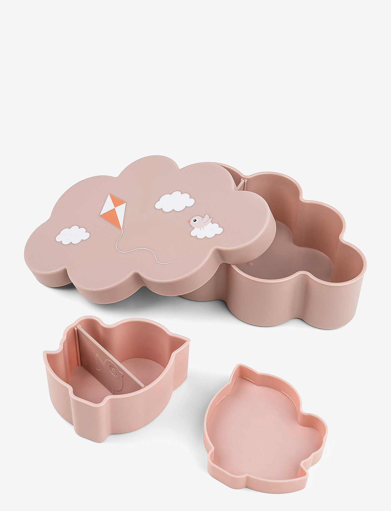 Done by Deer - Lunch & snack box w/straw bottle Playground Powder - beebipudelid - powder - 1