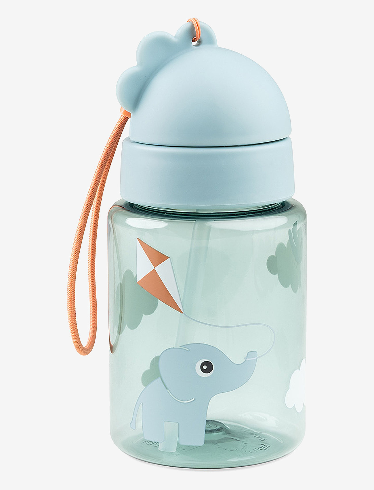 Done by Deer - Lunch & snack box w/straw bottle Playground Blue - beebipudelid - blue - 5