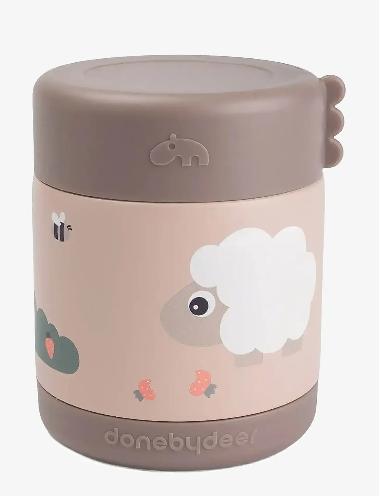 Done by Deer - Insulated food jar Tiny farm Powder 300 ml - behälter für babynahrung - powder - 1