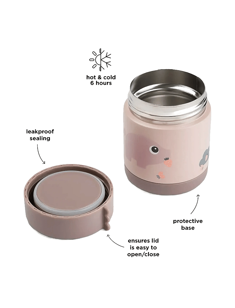 Done by Deer - Insulated food jar Tiny farm Powder 300 ml - behälter für babynahrung - powder - 3