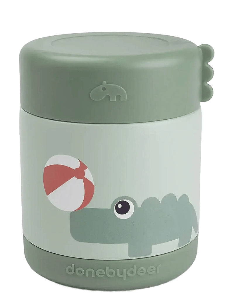 Done by Deer - Insulated food jar Playground Green 300 ml - beebitoidu anumad - green - 1