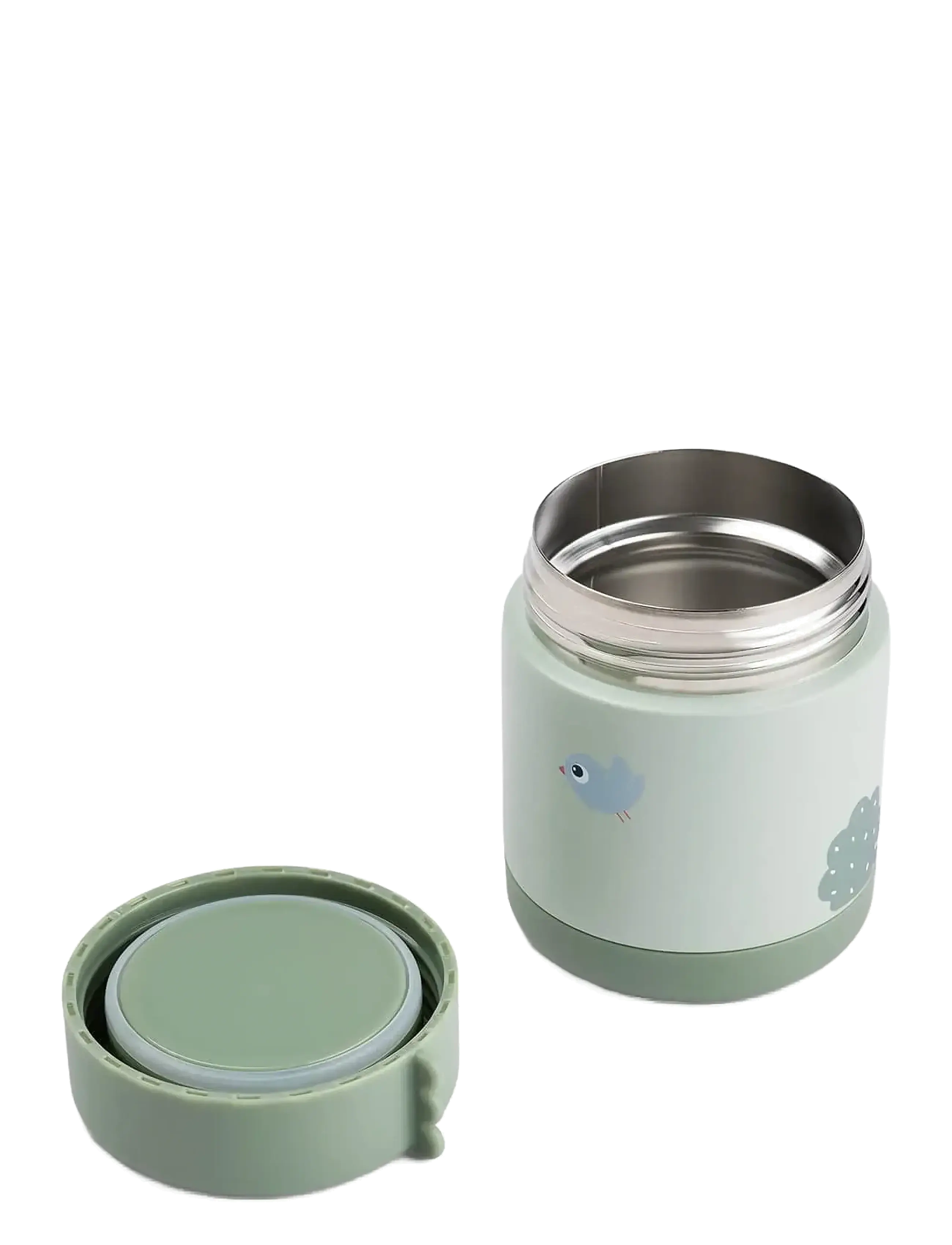 Done by Deer - Insulated food jar Playground Green 300 ml - behälter für babynahrung - green - 2